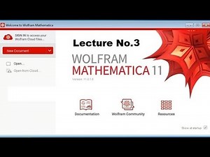 Basics of Mathematica | Mathematica Tutorial Beginners Lec 3