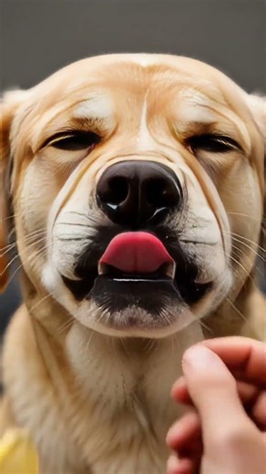 レモンを初めて舐めた犬の顔（The Lemon Reaction Face）