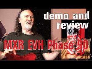 MXR EVH Phase 90 // Quick Demo and Review (Eddie Van Halen model phaser pedal)