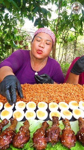 #3Crispy Korean Fried Chicken, Fried Noodle with Eggs - Amazing Cooking#cooking #foodie #yummy #foodtiktok #delicious #eatingshowtiktok #eatingshow #mukbang #yummychallenge #newyork #unitedstates #cookingvideo #deliciousfood #food #dleicious #recipe