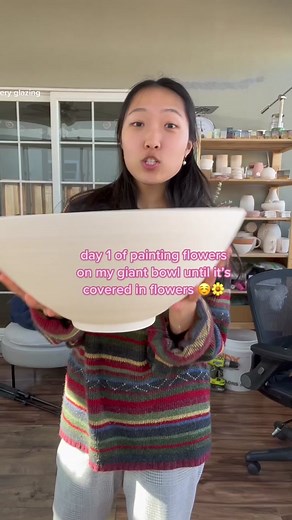 Painting Flowers on Ceramics: Day 1 of Floral Transformation