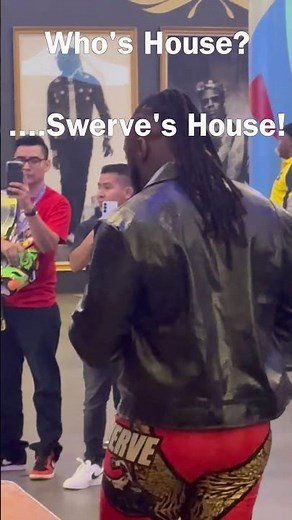 Swerve Strickland walked right by me!