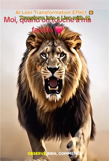 #dreamina #dreaminapioneer #capcutpioneer AI Lion Transformation Effect 🦁 Transform into a Lion with AI AI Lion Avatar Try-On Effect AI Lion Face Transformation 🔥 How to Use the AI Lion Effect in CapCut 👏 CapCut AI Lion Transformation Template AI Lion Style – Animated Lion Look Create AI Lion Fantasy Effect AI Lion Filter 🦁 AI Lion Transformation Trend How to Get the AI Lion Look Use AI Outfit Filter for Lion Style AI Lion Effect Tutorial in CapCut Effet Transformation Lion IA 🦁 Transformez