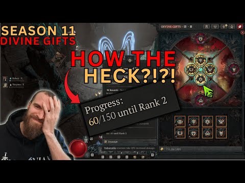 How To Rank Up, Acquire And Use Divine Gifts in Diablo 4 Season 11!