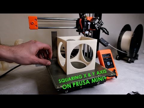 Prusa Mini + / Squaring X Y Axis Skew