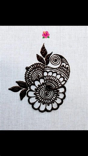 simple mehendi design 🌺✨ #beautiful #mehndi #mehendidesign #aesthetic #hennadesign #simpleeassy