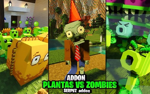 [优质模组介绍]国际版1.20终极植物大战僵尸SERPVZ V1.1.0(附下载链接)/我的世界植物大战僵尸MOD