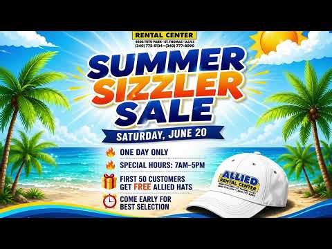 Summer Sizzler Tent Sale | June 20 | Allied TUTU