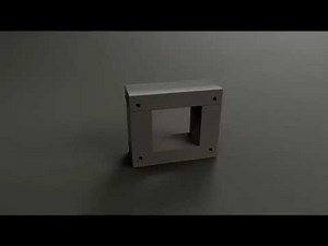 Eddy current working principle with the help of 3d animation