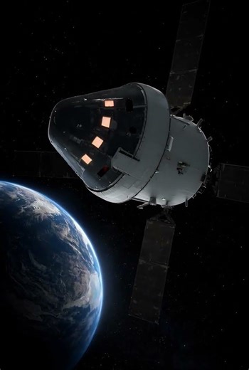 Artemis II Space Simulation 🚀 Orion in Deep Space