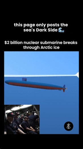 Sea of Unseen on Instagram: "They tell you it’s just a $2 billion nuclear submarine surfacing ice cracking, steel emerging, a show of force and technology in the Arctic. But what if it's not just surfacing… it's announcing? What if the ice isn't just breaking… it's transmitting? Here's what they don't tell you: ✅ The submarine isn't just surfacing. It's broadcasting a sovereignty ping. That upward force isn't just about breaking ice — it's about rupturing the Arctic's acoustic insulation layer. 