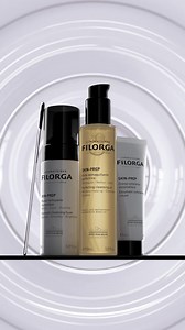 🌟 Descubre los nuevos limpiadores antiedad de FILORGA. ❤️ La innovadora gama SKIN-PREP transformará por completo tu rutina de cuidado facial. Está inspirada en las mejores técnicas de limpieza profesional y sigue nuestro protocolo de "renovación de la piel": ✨ Limpieza suave con SKIN-PREP ACEITE LIMPIADOR PERFECCIONADOR. ✨ Limpieza profunda con SKIN-PREP ESPUMA LIMPIADORA ENZIMÁTICA. ✨ Exfoliación con SKIN-PREP CREMA EXFOLIANTE ENZIMÁTICA. Gracias a su potente complejo de enzimas renovadoras de