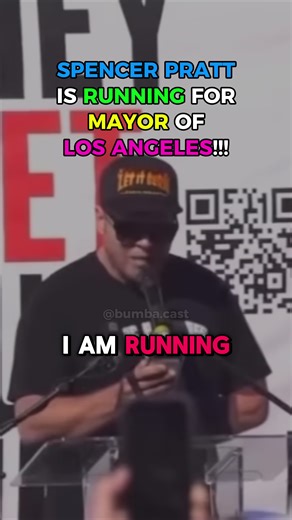 SPENCER PRATT ANNOUNCES HE IS RUNNING FOR MAYOR OF LOS ANGELES!!! After losing their home last year, @Spencer Pratt & @heidimontag have gone above & beyond to not only support, show up, & put in the WORK to get to the bottom of the negligence happening in LA County. These wildfires should never have happened. The grace and determination and perseverance that Spencer has showcased over the last year while also being the number one fan to his wife, a present and supportive and loving father to bot