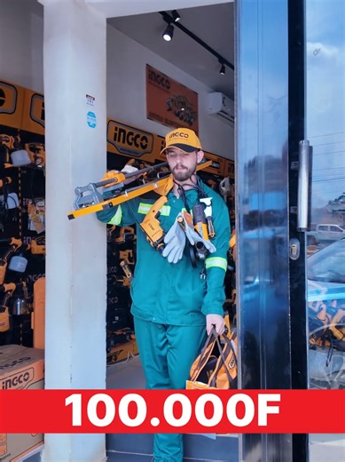 🔥🔥DEVENEZ UN PRO DU CARRELAGE AVEC SEULEMENT 100.000 F CFA🔥🔥 Avec seulement 100.000 F CFA, repartez avec tous les outils présentés dans cette vidéo pour démarrer votre activité de carrelage. 👉 Regardez la vidéo jusqu’à la fin🥰 Du jeudi 12 mars au samedi 21 mars 2026, vous avez l’opportunité d’obtenir tout cet équipement professionnel pour commencer votre métier dans les meilleures conditions. 🎉🎉 👉 Ne laissez pas passer cette opportunité exceptionnelle pour lancer votre activité avec des