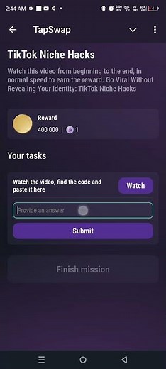 TikTok Niche Hacks | Tapswap Code | Go Viral Without Revealing Your Identity: TikTok Niche Hacks