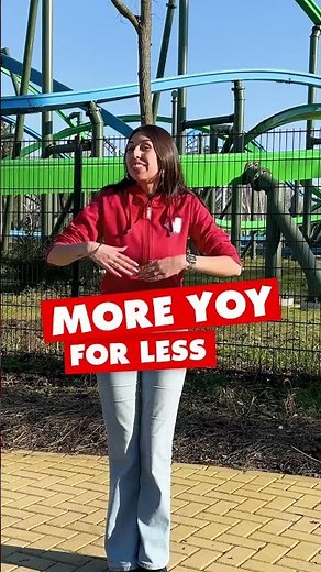 More YOY for less! 💚💙 Scoor nu jouw ticket van €46 voor slechts €24,50! Kijk op walibi.nl - OP=OP
