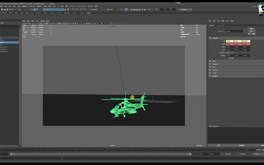 3.3maya相机输出到houdini