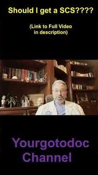 Spinal Cord Stimulators(SCS) for Chronic Pain #Short