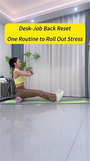 Foam Roller for Instant Upper Back Relief
