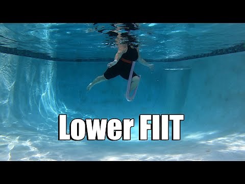 Lower FIIT Aqua Fitness Routine for Legs