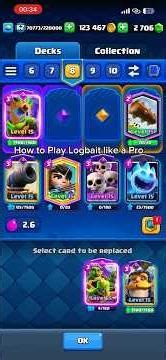 How to Play Logbait Like a Pro vs Midladder | Clash Royale