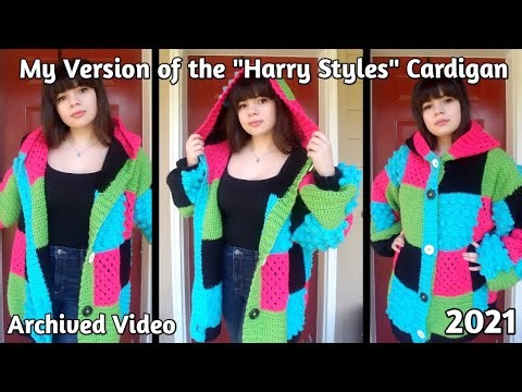 Making A Crochet Harry Styles Inspired Cardigan