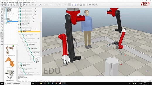Vrep 定义你的机械臂，好玩又逼真！