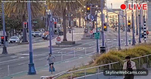【LIVE】 Kamera na żywo Zatoka San Francisco - Kalifornia | SkylineWebcams