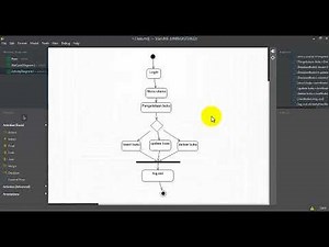 Tutorial Cara Membuat Activity Diagram Menggunakan StarUML