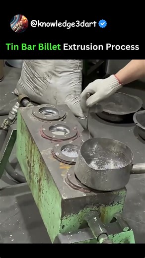 Tin Bar Billet Extrusion Process