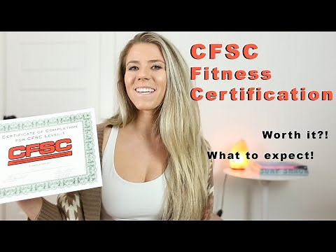 CFSC Fitness Certification | What to expect and is it worth it? | Taylor Pearl