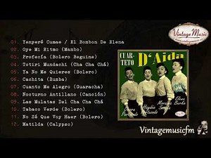 Cuarteto d'Aida. Omara Portuondo, Elena Burke, Colección Perlas Cubanas #70 (Album Completo)