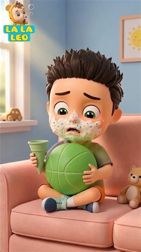 Leo Play With Color Balls | Funny & Play For Childrens | Baby Cartoon #shorts