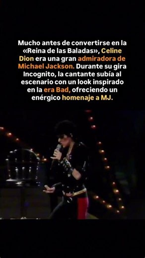 ¿Por Qué Celine Dion Imitaba A MJ? 🔥
