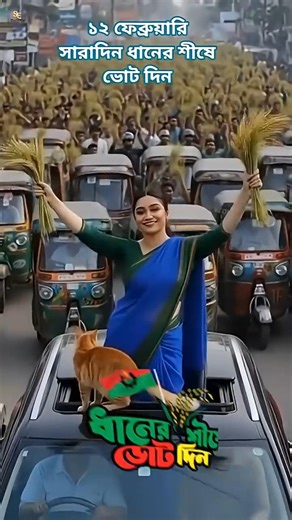 ১২ ই ফেব্রুয়ারি সারাদিন🌾ধানের শীষে ভোট দিন।🌾#shorts #BNP#ZiaurRahman#Bangladesh #BNPSong#ধানের_শীষ