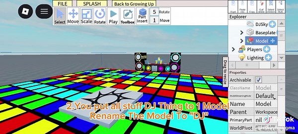 [Eng]how to make DJ Event In Studio Lite #studiolite #studiolitetutorial #howto #djscript #robloxindonesia