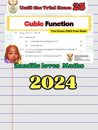 Preparing for 2024 Math Exam | Grade 12 Study Guide