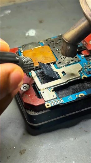 Samsung M02s No Power Fix | CPU Reballing Done🔥 #shorts #mobilerepair