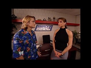 Stephanie McMahon reprimands Brian Kendrick! 03/20/2003