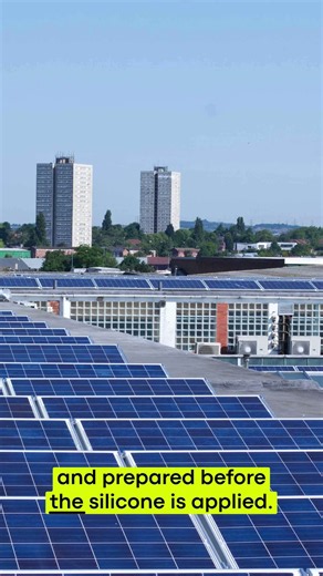 Can You Silicone Coat a Roof With Solar Panels?