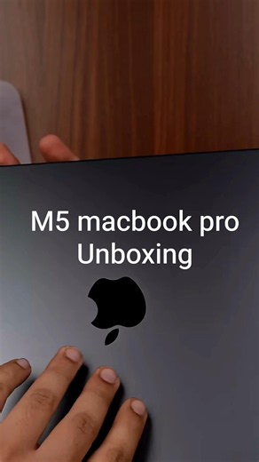 M5 MacBook Pro Unboxing 🔥 Apple’s Fastest Laptop Yet! #apple #macbookpro