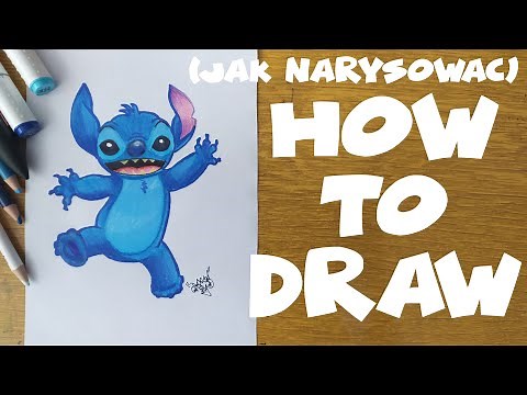 How To Draw (Jak Narysować): Stitch (Stich)