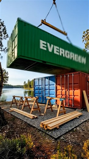 From Shipping Containers to a Dream Home #outdoorliving #outdoorfurniture | DIY & Crafts