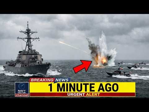 Iran's Fleet Runs the Blockade… The US Navy Erases It from the Water