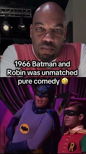 1966 Batman and Robin was unmatched pure comedy 🤣🤣🤣. #fyp #1966batmanandrobin #cantfoolme