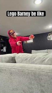 Lego Barney goes hard 🤣🔥 #stopmotion #lego #funny #lipsync #barneyandfriends #barney #apple #jk