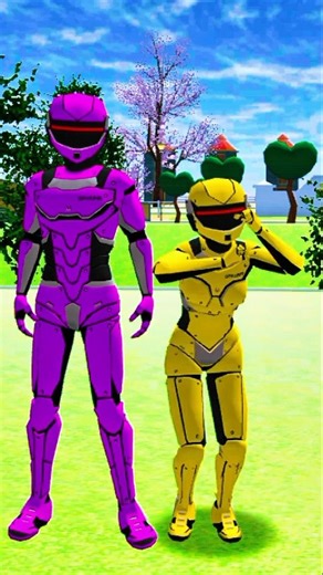 Robot dance in the Garden #video #game #ssc #shorts #trending 💃🕺