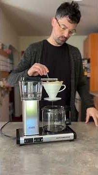 Semi Manual brewing on the Moccamaster