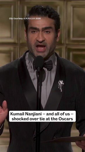 Kumail Nanjiani Shocked Over Tie at the Oscars