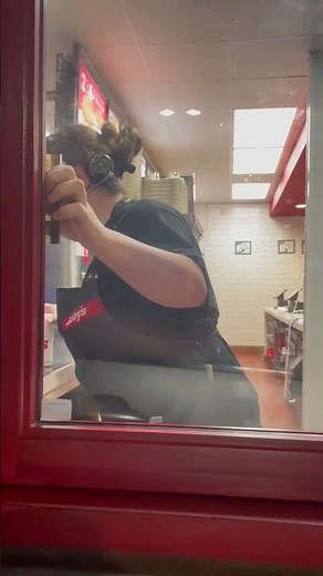 Drive-thru fart spray prank! They don’t get paid enough for this 🤮😂